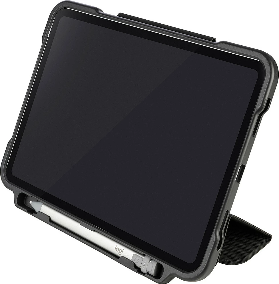 Mbështjellës folio Tucano ALUNNO për iPad 10.2" (Gen 7/8/9/10), rugged antishok, me stand, i zi