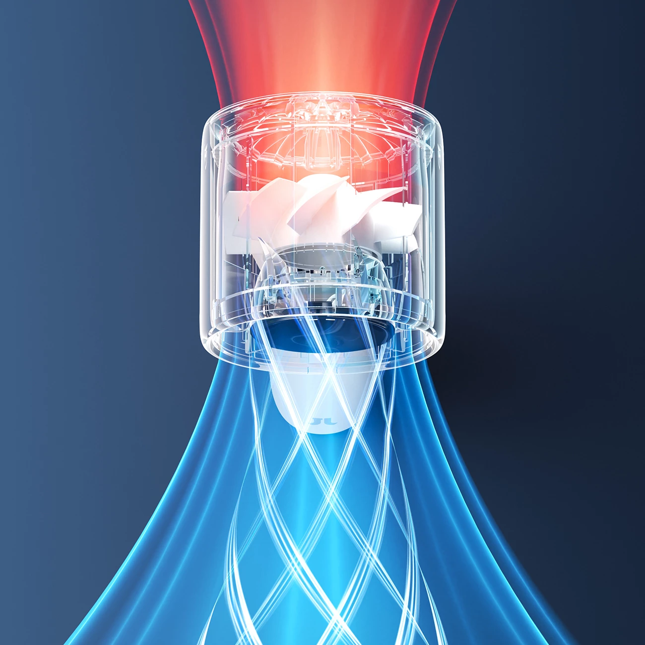 Ventilator dore Jisulife Handheld Fan 10S 5000mAh USB-C, gri