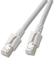 Kabllo rrjeti EFB Elektronik Cat6A S/FTP RJ45 5m, me LED, gri