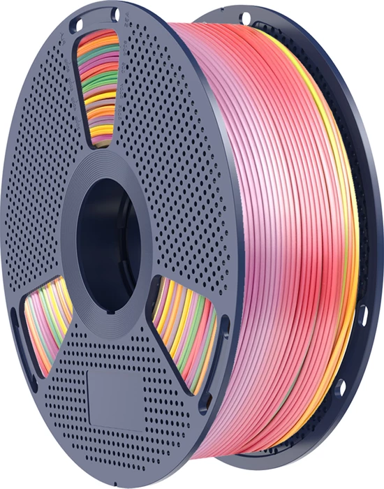 Filament 3D Sunlu PLA+ Silk Rainbow 01 1 kg 1.75 mm, Ylber (Rainbow 01)