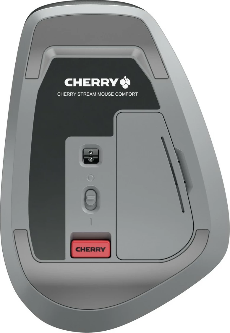 Tastierë dhe Maus Cherry Desktop STREAM COMFORT Wireless [DE] i zi, Fullsize, i heshtur