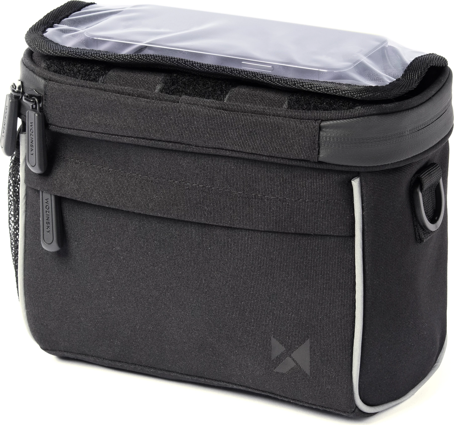 Çantë timoni/shpatulle për biçikletë Wozinsky WBHBB-01, 4L, e zezë