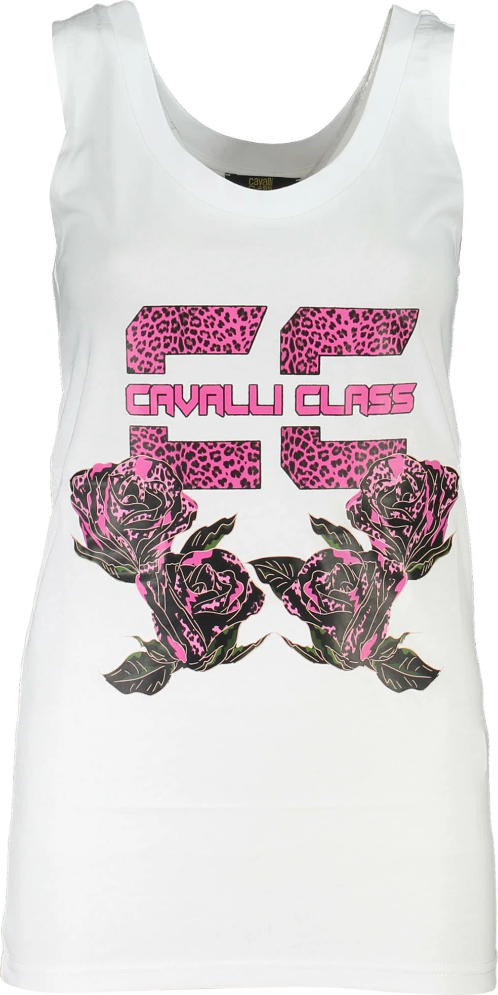 Maicë pa menge për femra CAVALLI CLASS, e bardhë