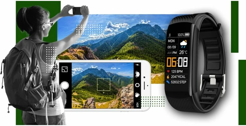 Smartwatch Giewont, e gjelbërt
