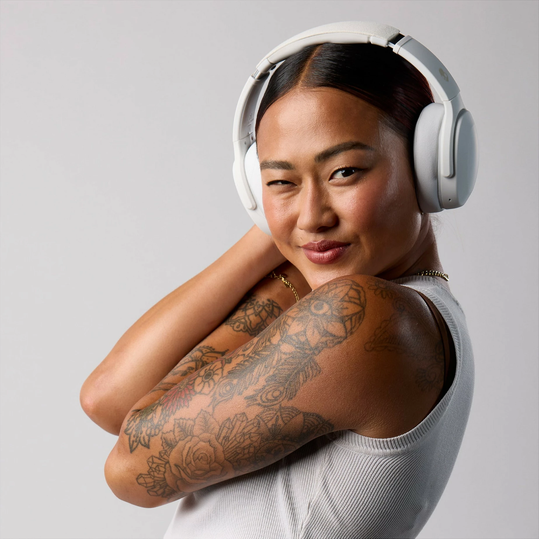 Kufje Skullcandy Crusher Evo S6EVW-S951, Bluetooth 5.0, over-ear, të bardha