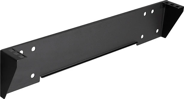 Rack 19" LogiLink, 1U, montim nën tavolinë/mur, i zi
