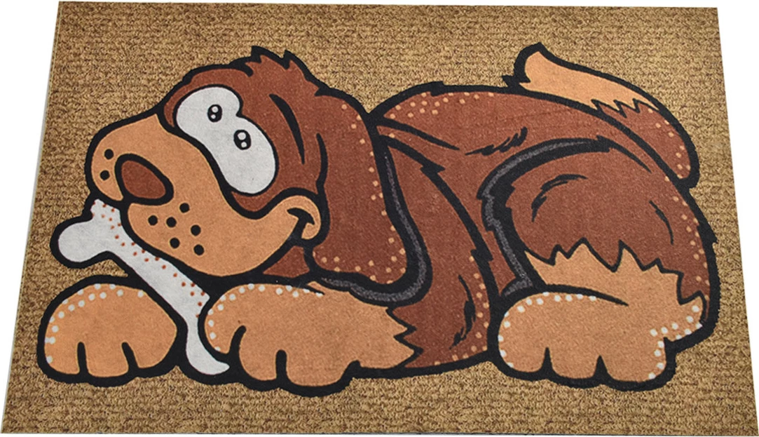 Shilte hyrëse PVC Conceptum Hypnose, dizajn qenush, shumëngjyrëshe, 40x60cm
