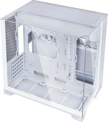Kasë Lian Li O11 Vision-M, Micro-ATX, Tempered Glass, e bardhë