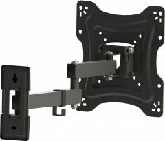 Mbajtëse muri për TV/monitor Art AR-83 10\"-42\", 15 kg, VESA 75x75/100x100/200x100/200x200, e zezë