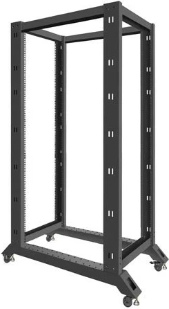 Rack i hapun Lanberg OR01-6032-B, 32U, 600x1000 mm, Çelik, i zi