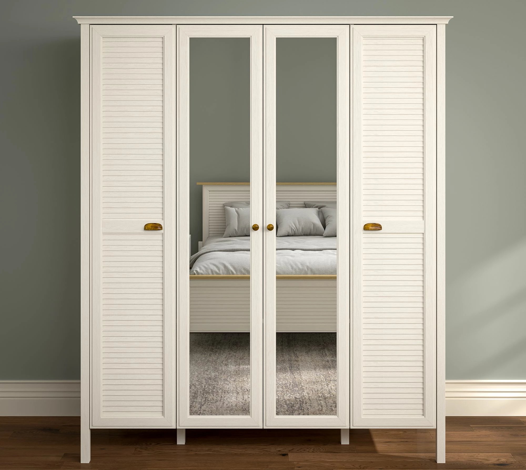 Dollap krem Skye Decor, FRN-21003