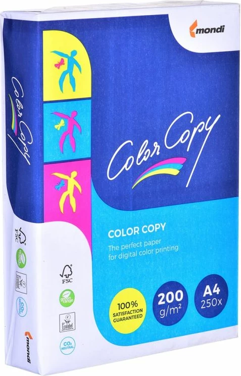 Letër kopjimi A4 Igepa Mondi Color Copy 8687A20, e bardhë, 250 fletë