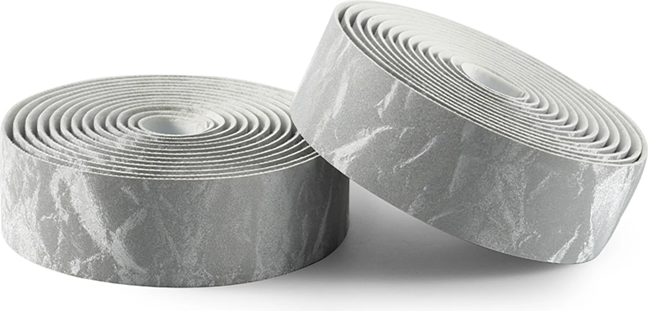 Mbështjellës timoni për biçikletë Rockbros 71240004014, PU "Velour", Gri, set