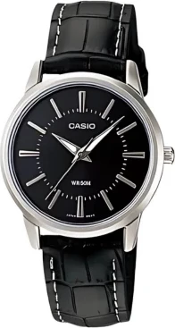 Orë dore Casio LTP-1303L-1AV, e argjendtë/zezë