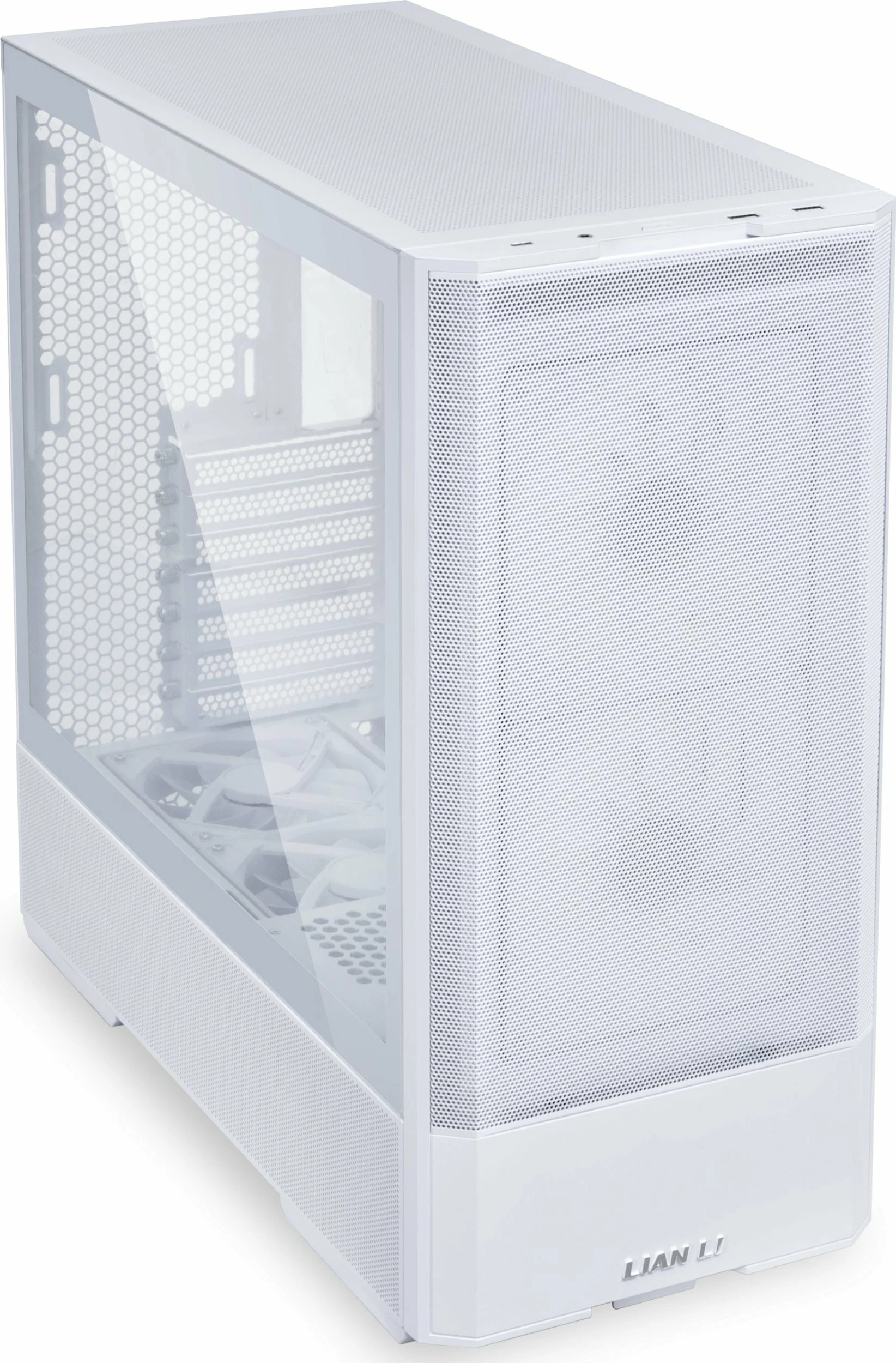 Kasë Lian Li LANCOOL 207 ARGB Midi Tower ATX/Micro-ATX/Mini-ITX, 4 ventilatorë, e bardhë