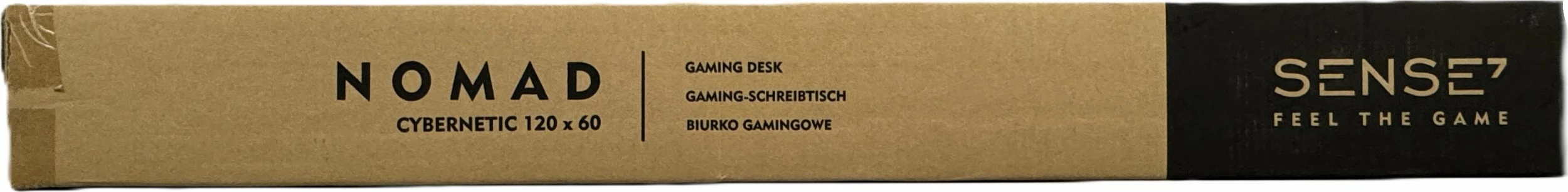 Biurko gaming SENSE7 Nomad Cybernetic 120x60 cm i zi
