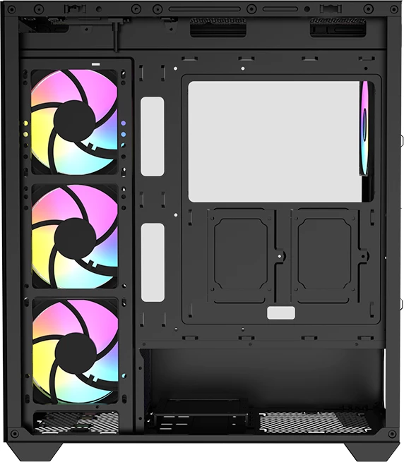 RAIDMAX Infinita i800 RGB Kasë kompjuteri – Mid-Tower – e zezë