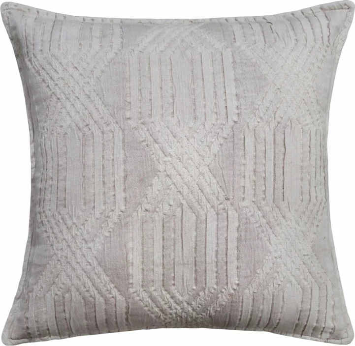 Jastëk dekorativ FELIC A, 50x50cm, material bezhë