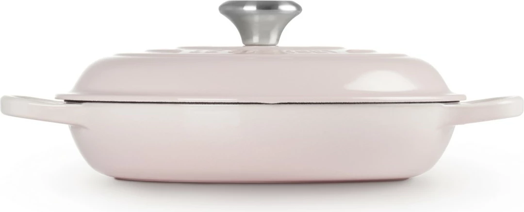 Enë gatimi Le Creuset Signature Gourmet-Profitopf 26 cm, 2.2L, gize, rozë