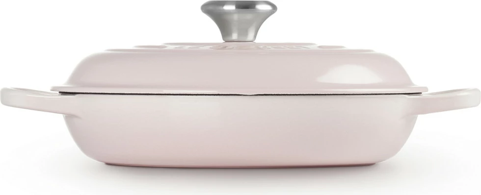 Enë gatimi Le Creuset Signature Gourmet-Profitopf 26 cm, 2.2L, gize, rozë