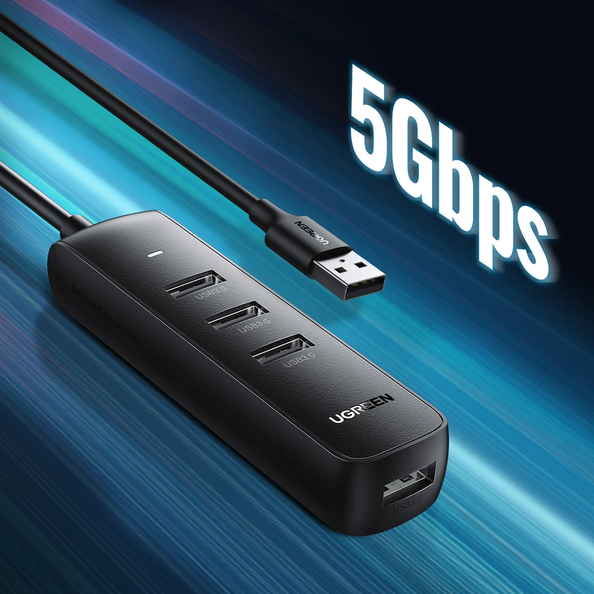 HUB USB Ugreen CM416 80657, 4x USB 3.2 Gen 1, 1m, i zi