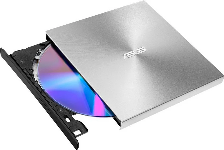 DVD shkrues i jashtëm ASUS ZenDrive U9M, DVD±RW, USB Type-C/Type-A, Silver
