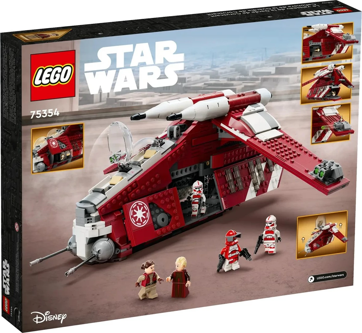 Set LEGO STAR WARS 75354 Coruscant Guard Gunship