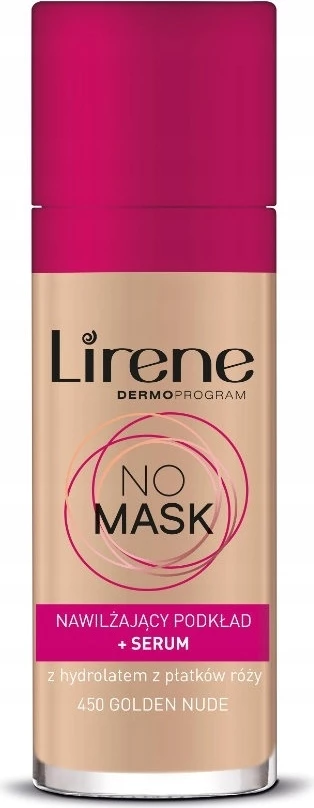 Fondatinë Lirene No Mask Fluid Serum Nude 450, 30 ml