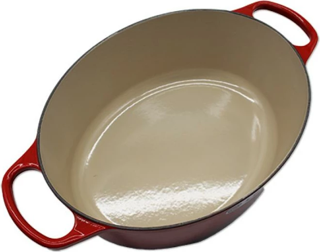 Tavë pjekjeje ovale Le Creuset Signature Roaster 31 cm, e kuqe qershi, 21178310602430