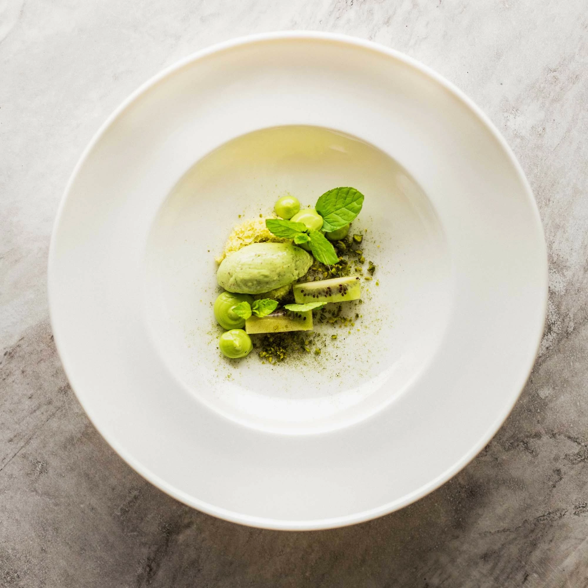 Pjatë e thellë Fine Dine Crema 230mm 200ml, krem, set 6 copë