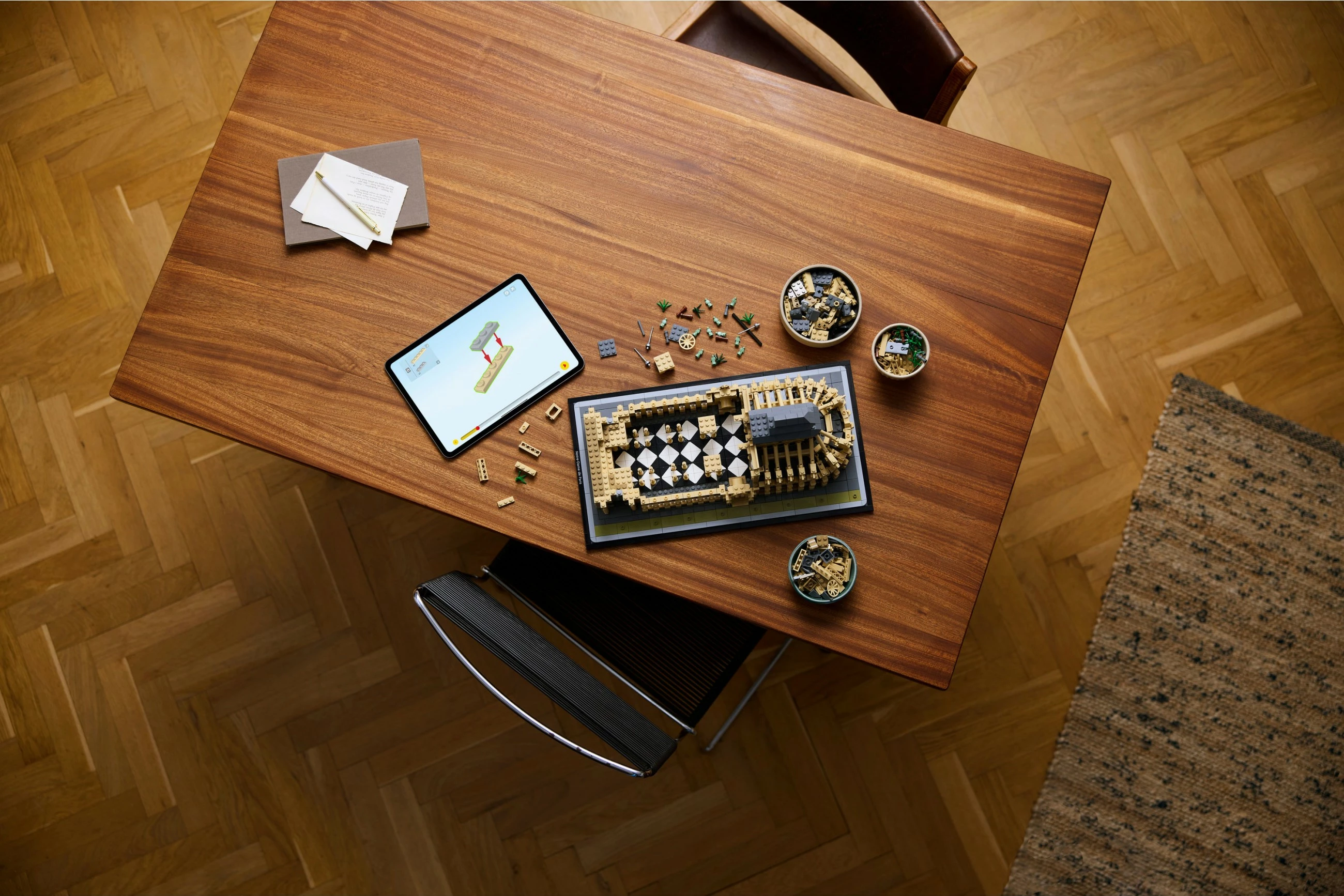 Set ndërtimi LEGO Architecture Notre-Dame de Paris, 4383 pjesë, plastikë, shumëngjyrësh