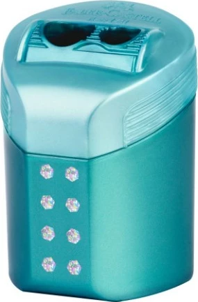Mprehëse lapsash Faber-Castell Sparkle, manuale, kontejner i heqshëm, ngjyra të ndryshme