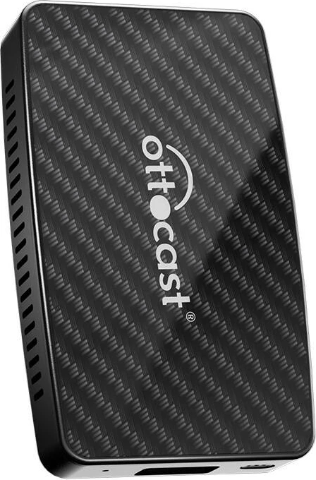 Adapter 4-në-1 Ottocast CA400-S për CarPlay/Android Auto, 2+16 GB, i zi