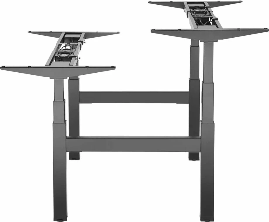 Kornizë tavoline ngritëse (sit-stand) UVI UVID4BL, 62-128 cm, 100-170 cm, 4 motorë, e zezë