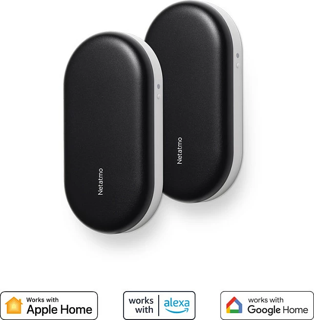 Kontroller i mençur për klimë Netatmo Smart AC Controller, Wi‑Fi, 2 copë, zi/bardhë