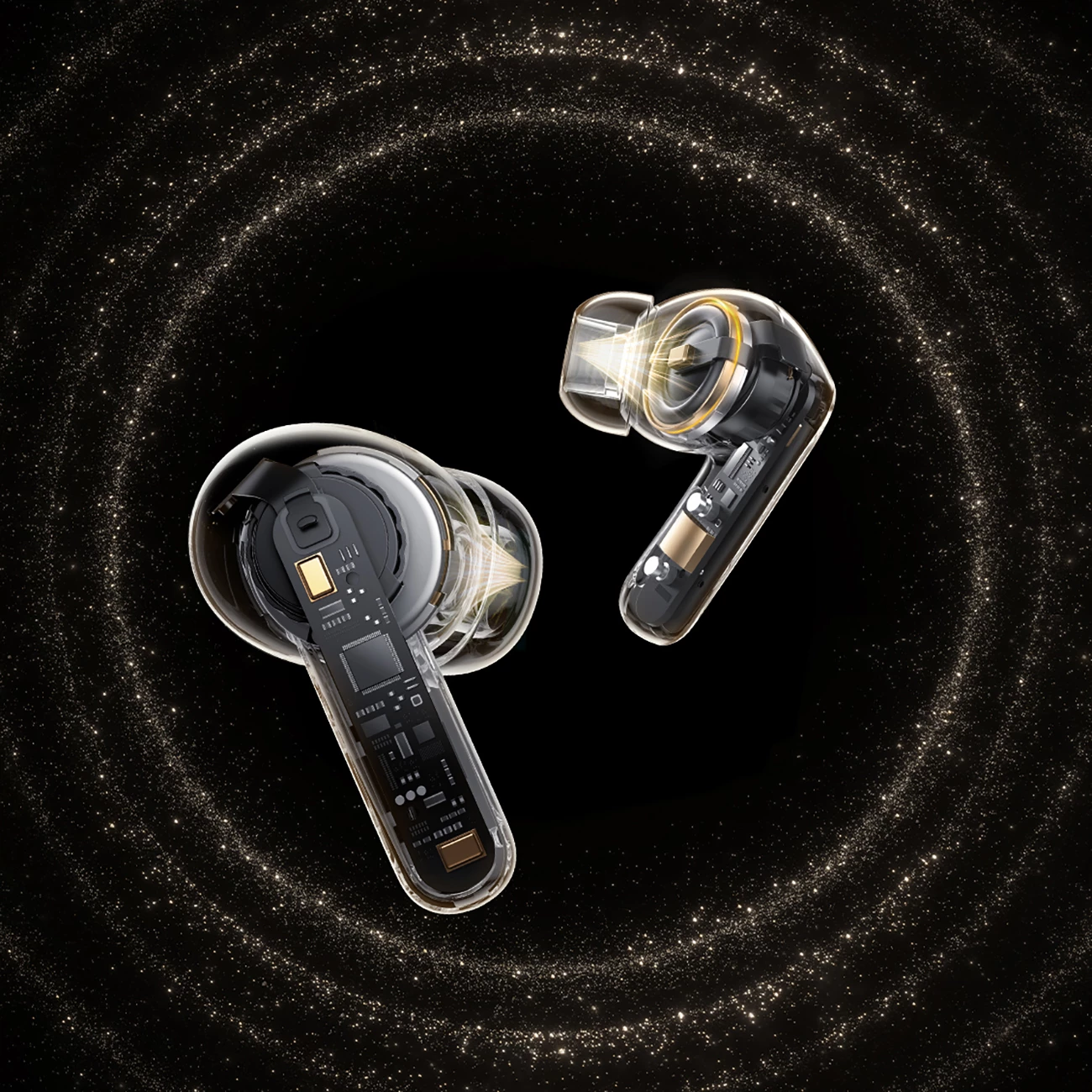 Kufje TWS QCY MeloBuds N20, ANC hibrid 50 dB, Bluetooth 6.0, deri 40 orë, IPX4, e zezë, me kuti karikimi
