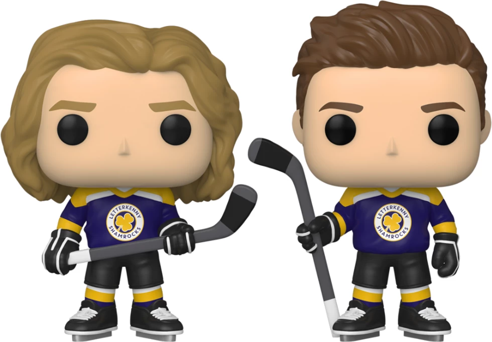 Set figurina vinili Funko POP! Television Letterkenny Reilly & Jonesy (In Jerseys), 2 copë