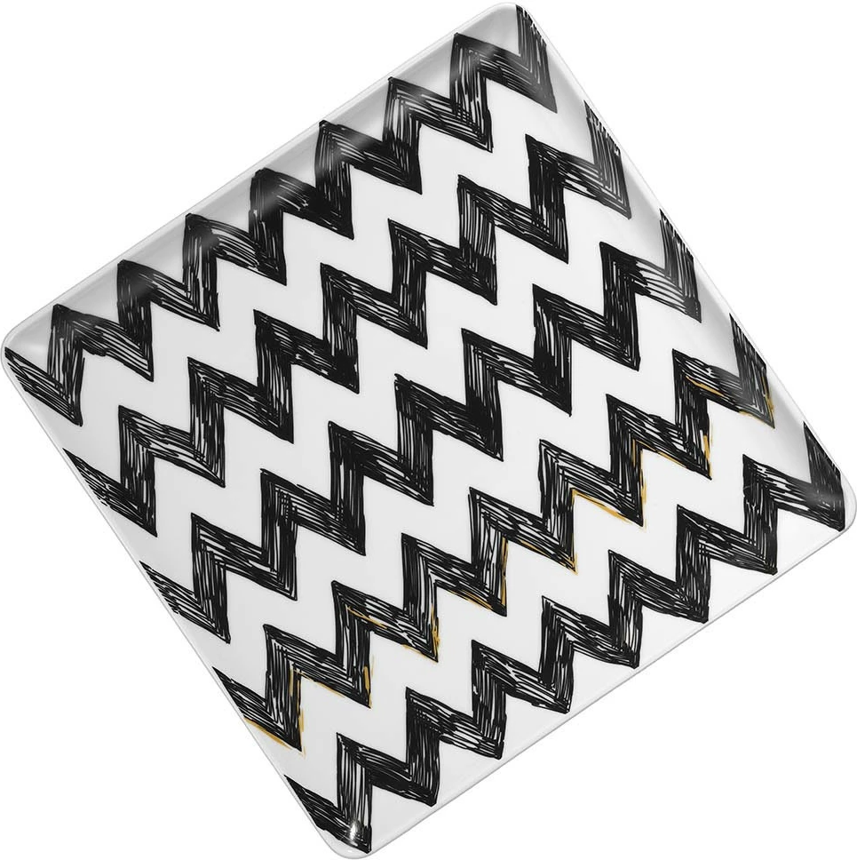 Set pjatash shërbimi, shumëngjyrëshe, 18 copë, Hermia Concept, TAN18Y643011122