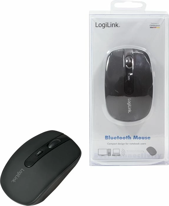 Maus LogiLink ID0078A 1000/1600 DPI Bluetooth, i zi