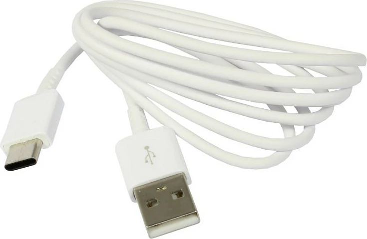 Kabllo Synergy21 S21-I-00172, USB-C në USB-A, 1.17 m, USB 2.0, 2A, e bardhë