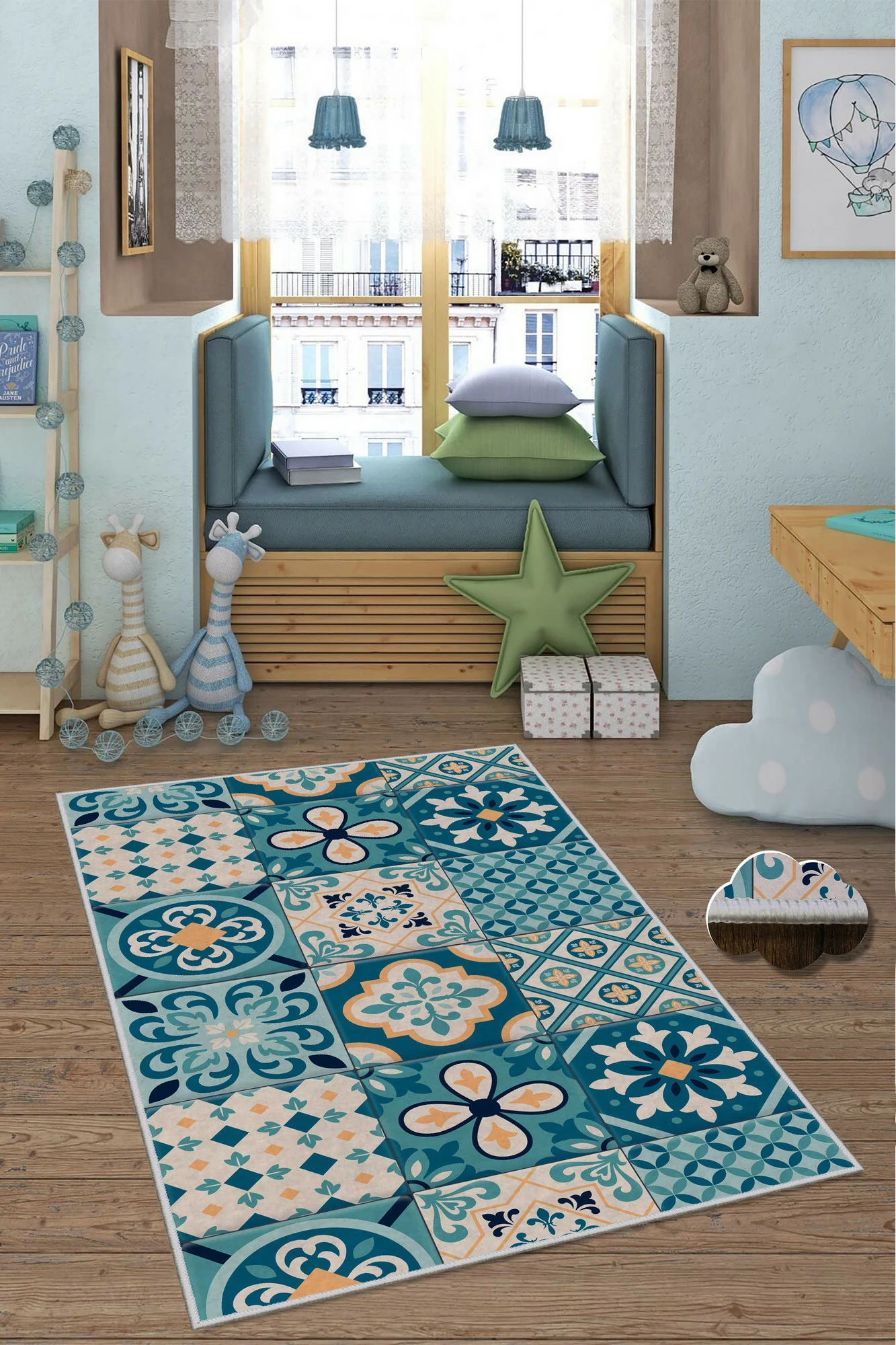 Qilim korridori, shumëngjyrësh, Conceptum Hypnose, WOOKECE005, 100x300cm
