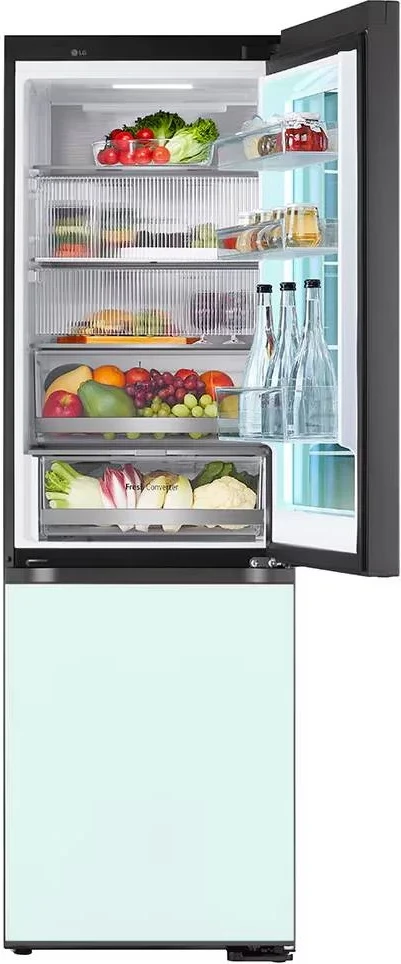 Frigorifer i kombinuar LG GBG719MDNN 352 L 187 x 68.4 cm InstaView MoodUP, e zezë/rozë