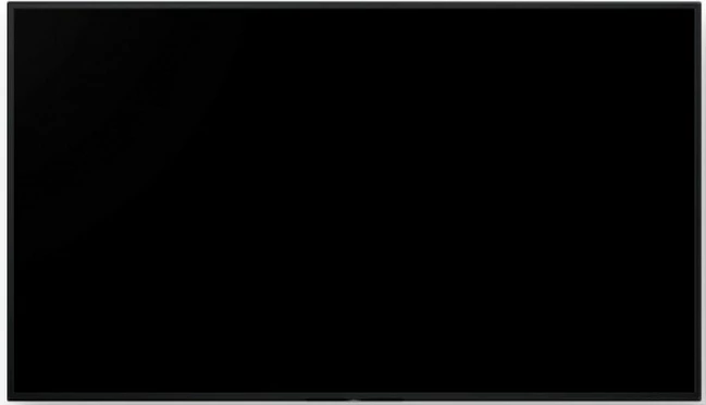 Ekran profesional Sony FW-55BZ40L, 55", 4K UHD LCD, Wi‑Fi, 24/7, ngjyrë e zezë