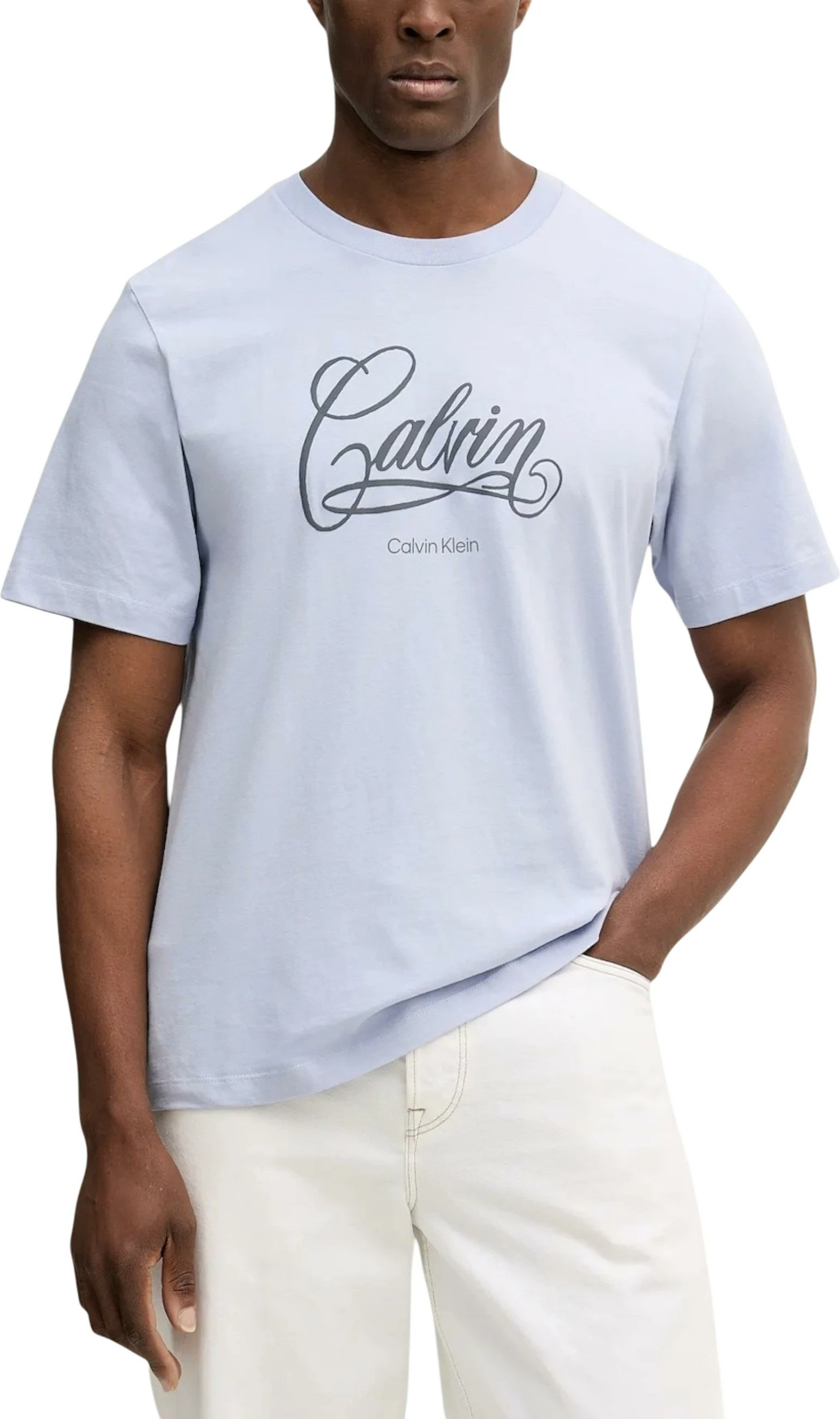 Maicë për meshkuj Calvin Klein Jeans LV04RE804G, kaltër e çelët