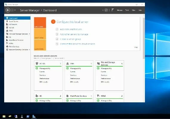 Windows Server 2016 Standard EN/DE/FR/IT/JA/RU/ZH/ES Global
