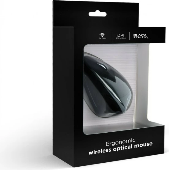 Maus pa tela Gembird MUSW-ERGO-01, 6 butona, Nano USB, i zi