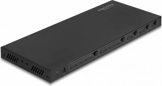 Switch HDMI Matrix DeLOCK 4x HDMI in / 2x HDMI out, 4K@60Hz, me Audio Extractor, i zi