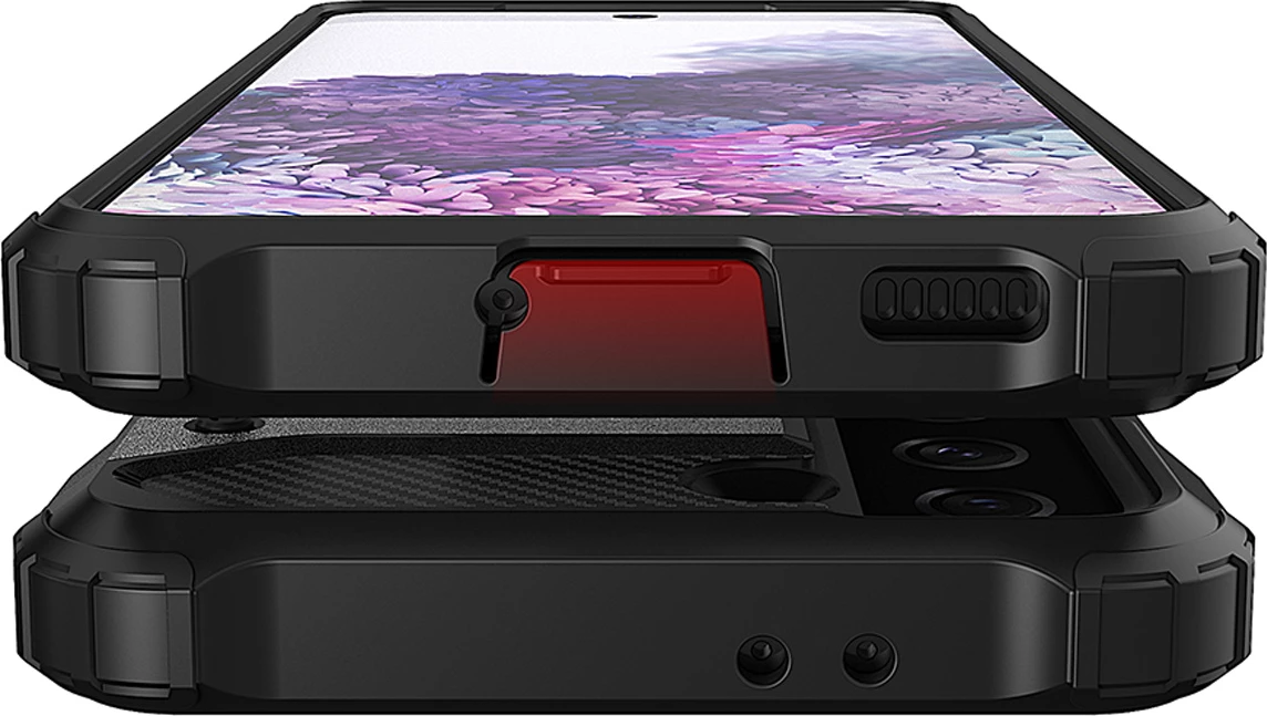 Mbështjellës Hurtel Hybrid Armor për Samsung Galaxy S23 Ultra, Blu