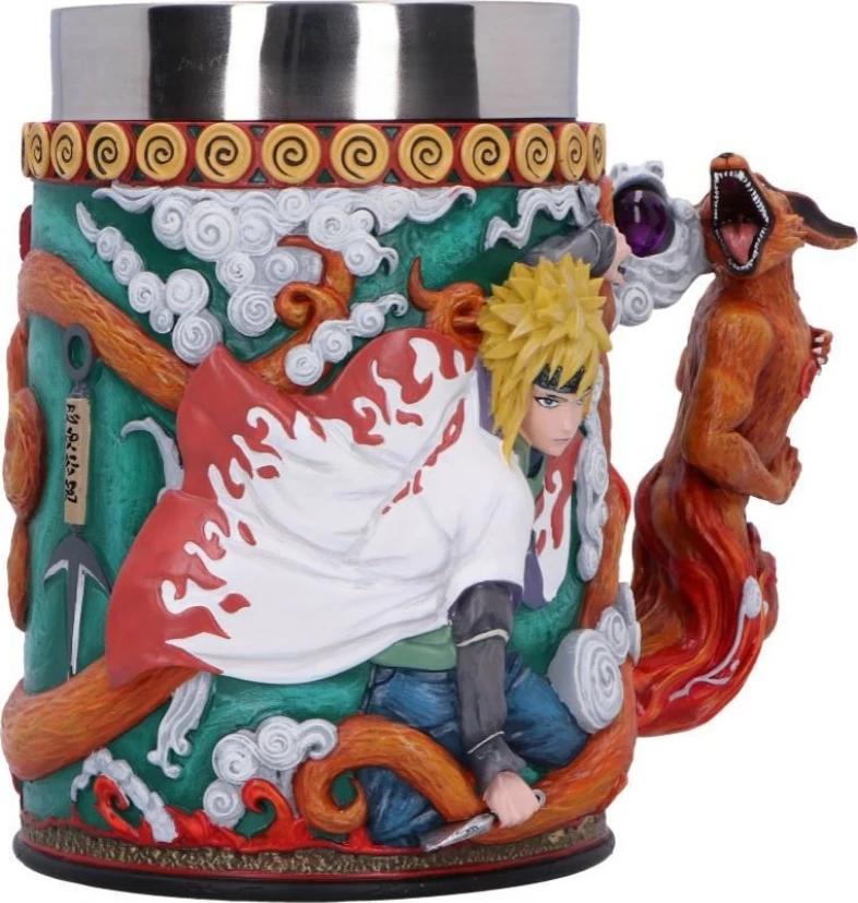Kupë koleksionuese NEMESIS NOW Naruto Shippuden Minato Namikaze 18 cm, resin me insert inoxi, në kuti dhurate