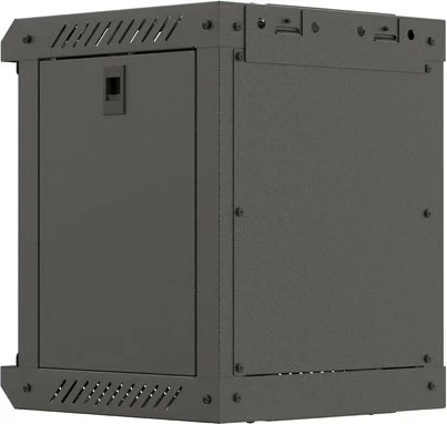 Kasë RACK Lanberg 10" 6U 300x300, e zezë, dyer xhami